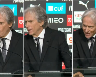 Jorge Jesus Tem Dificuldades Em Ver Jornalista Por Causa Da Luz, Mas Assim Que a Vê Solta Um… Ahhhhh Jorge Jesus Tem Dificuldades Em Ver Jornalista Por Causa Da Luz, Mas Assim Que a Vê Solta Um… Ahhhhh
