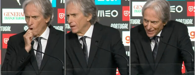 Jorge Jesus Tem Dificuldades Em Ver Jornalista Por Causa Da Luz, Mas Assim Que a Vê Solta Um… Ahhhhh Jorge Jesus Tem Dificuldades Em Ver Jornalista Por Causa Da Luz, Mas Assim Que a Vê Solta Um… Ahhhhh