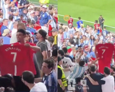 Adepto Exibiu Camisola De Cristiano Ronaldo e Argentinos Perderam a Cabeça Adepto Exibiu Camisola De Cristiano Ronaldo e Argentinos Perderam a Cabeça