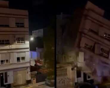 Prédio Desmorona Em Valência Em Segundos. Moradores Fugiram a Tempo Prédio Desmorona Em Valência Em Segundos. Moradores Fugiram a Tempo