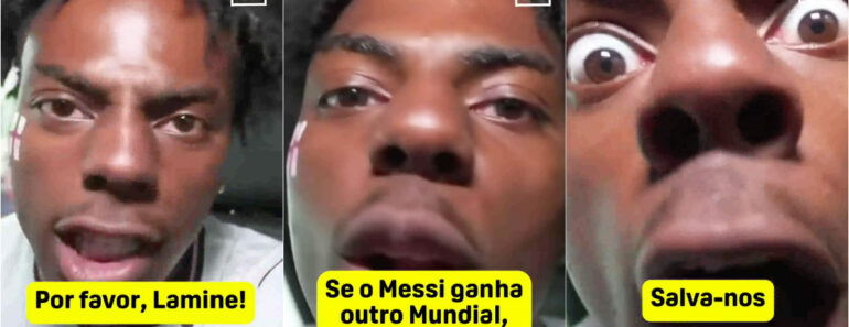 Speed Faz Pedido Desesperado a Lamine Yamal Em Nome Dos Fãs De Cristiano Ronaldo Speed Faz Pedido Desesperado a Lamine Yamal Em Nome Dos Fãs De Cristiano Ronaldo