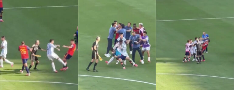 Paredes Perdeu a Cabeça e Agrediu Eric García e Gavi Após a Final Do Mundial Paredes Perdeu a Cabeça e Agrediu Eric García e Gavi Após a Final Do Mundial