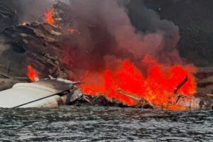 Hidroavião Incendeia-se Nos EUA. Há 4 Feridos Graves, 1 Em Estado Crítico