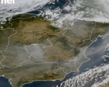 Fumo Dos Fogos Em Espanha “Visível a Partir Do Satélite Meteosat” Fumo Dos Fogos Em Espanha “Visível a Partir Do Satélite Meteosat”