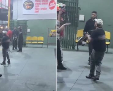 Dono De Pizzaria Usa Arma De Fogo Durante Discussão Com Entregador De Comida Mas… “Apagou a Luz”” Dono De Pizzaria Usa Arma De Fogo Durante Discussão Com Entregador De Comida Mas… “Apagou a Luz””