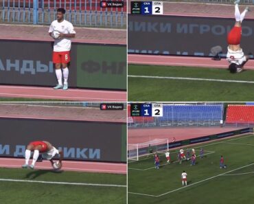 Assistência Acrobática Na Segunda Divisão Russa Parece Saída De Um Espetáculo De Ginástica Assistência Acrobática Na Segunda Divisão Russa Parece Saída De Um Espetáculo De Ginástica