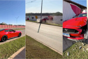 Amigo Destrói Mustang e a Reação Do Proprietário Torna-se Meme: «É Bem Material»