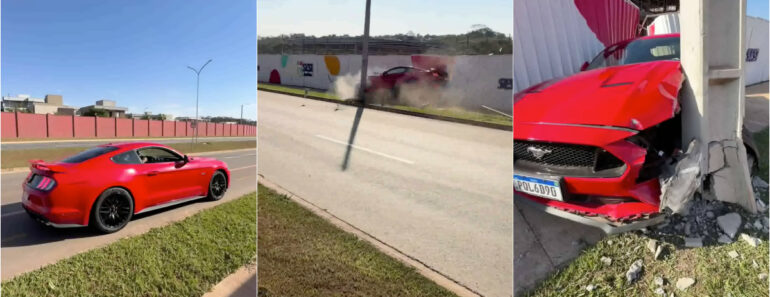 Amigo Destrói Mustang e a Reação Do Proprietário Torna-se Meme: «É Bem Material» Amigo Destrói Mustang e a Reação Do Proprietário Torna-se Meme: «É Bem Material»