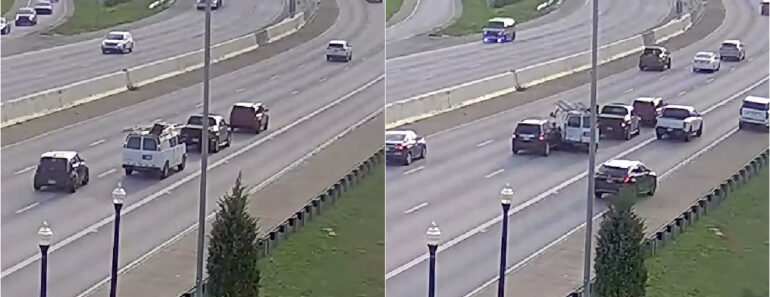 Parou Na Autoestrada Sem Motivo Aparente, Provocou Um Acidente e Continuou a Viagem Parou Na Autoestrada Sem Motivo Aparente, Provocou Um Acidente e Continuou a Viagem