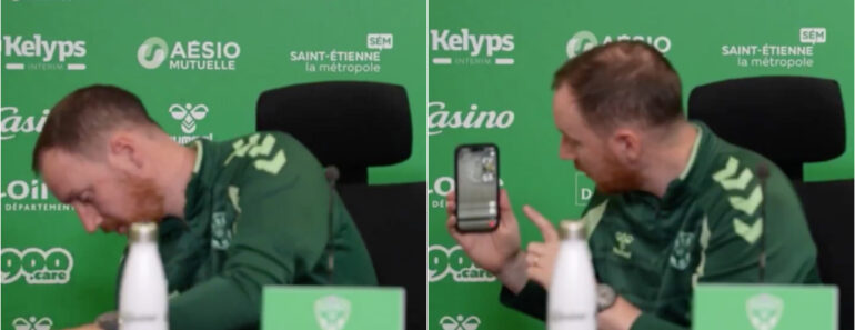 Videochamada Da Filha Interrompe Conferência De Ian Cathro e Treinador Não Hesita Em Atender Videochamada Da Filha Interrompe Conferência De Ian Cathro e Treinador Não Hesita Em Atender