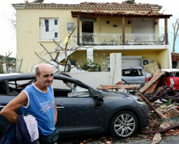 Imagens Mostram Rasto De Destruição Após Passagem De Tornado No Sul De França Imagens Mostram Rasto De Destruição Após Passagem De Tornado No Sul De França