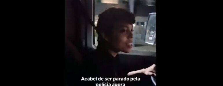 Camionista Brasileiro Parado Pela Polícia Após Ser Confundido Com Criança Camionista Brasileiro Parado Pela Polícia Após Ser Confundido Com Criança