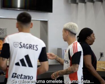 «Se Quiseres Uma Omelete Ou Uma Tosta…» Prestianni Explica a Echeverri Como Funcionam As Coisas No Benfica Campus «Se Quiseres Uma Omelete Ou Uma Tosta…» Prestianni Explica a Echeverri Como Funcionam As Coisas No Benfica Campus