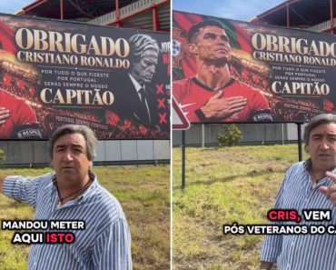 Ronaldo Recebe “Proposta” Dos Veteranos De Carnide: “Nem Tens De Aquecer” Ronaldo Recebe “Proposta” Dos Veteranos De Carnide: “Nem Tens De Aquecer”