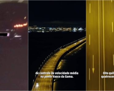 Mercedes Percorre 8,4 km Em 103 Segundos Na Ponte Vasco Da Gama e é Apanhado a 292 km/h Mercedes Percorre 8,4 km Em 103 Segundos Na Ponte Vasco Da Gama e é Apanhado a 292 km/h