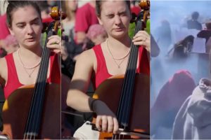 Orquestra é Atingida Por Gás Lacrimogéneo Em Paris, Mas Músicos Continuam a Tocar