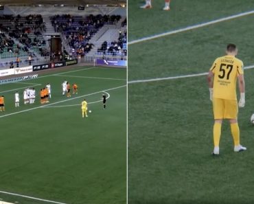 Guarda-Redes Marca Golo Decisivo De Livre Nos Minutos Finais Da Partida Guarda-Redes Marca Golo Decisivo De Livre Nos Minutos Finais Da Partida